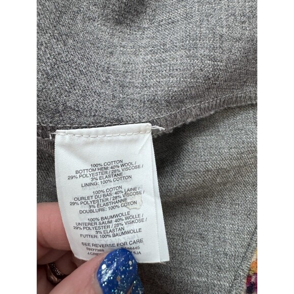 Crewcuts Girls Sweater Lot of 2 Pink Heart Crewneck Striped Peplum Size 8 - Picture 9 of 10